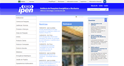 Desktop Screenshot of ipen.br