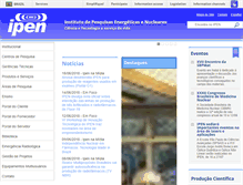 Tablet Screenshot of ipen.br